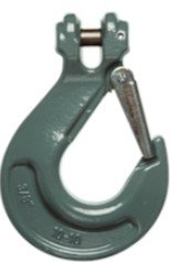 Clevis Sling Hook w/ Latch 3/8"