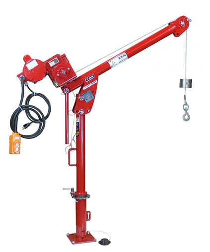 First Mate Davit Crane Model 5PF5 up to 850 lb capacity