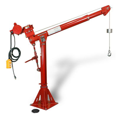 Commander Davit Crane Model 5PT20 up to 2000 lb capacity