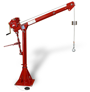 Commander Davit Crane Model 5PT10 up to 1200 lb capacity